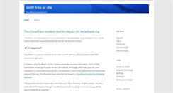 Desktop Screenshot of blog.wireshark.org
